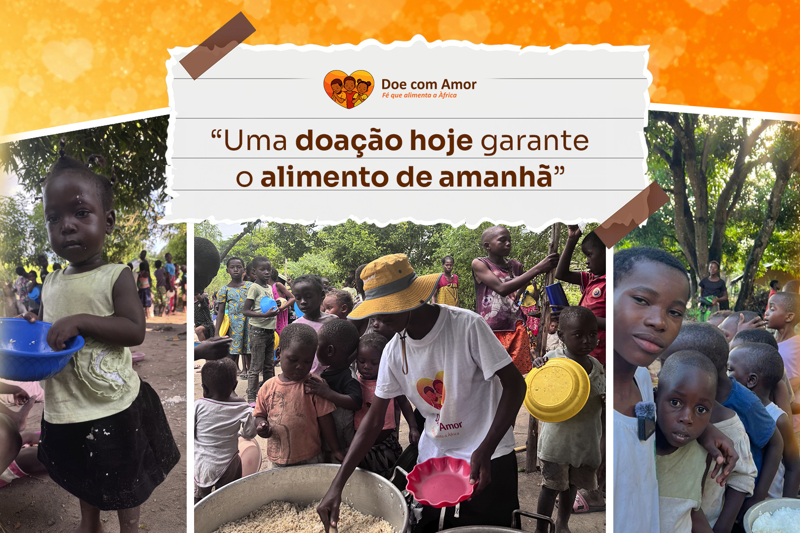Apadrinhe uma Criança em Moçambique (Mensal)